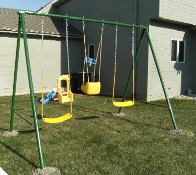 Swing Set End Cap Frames