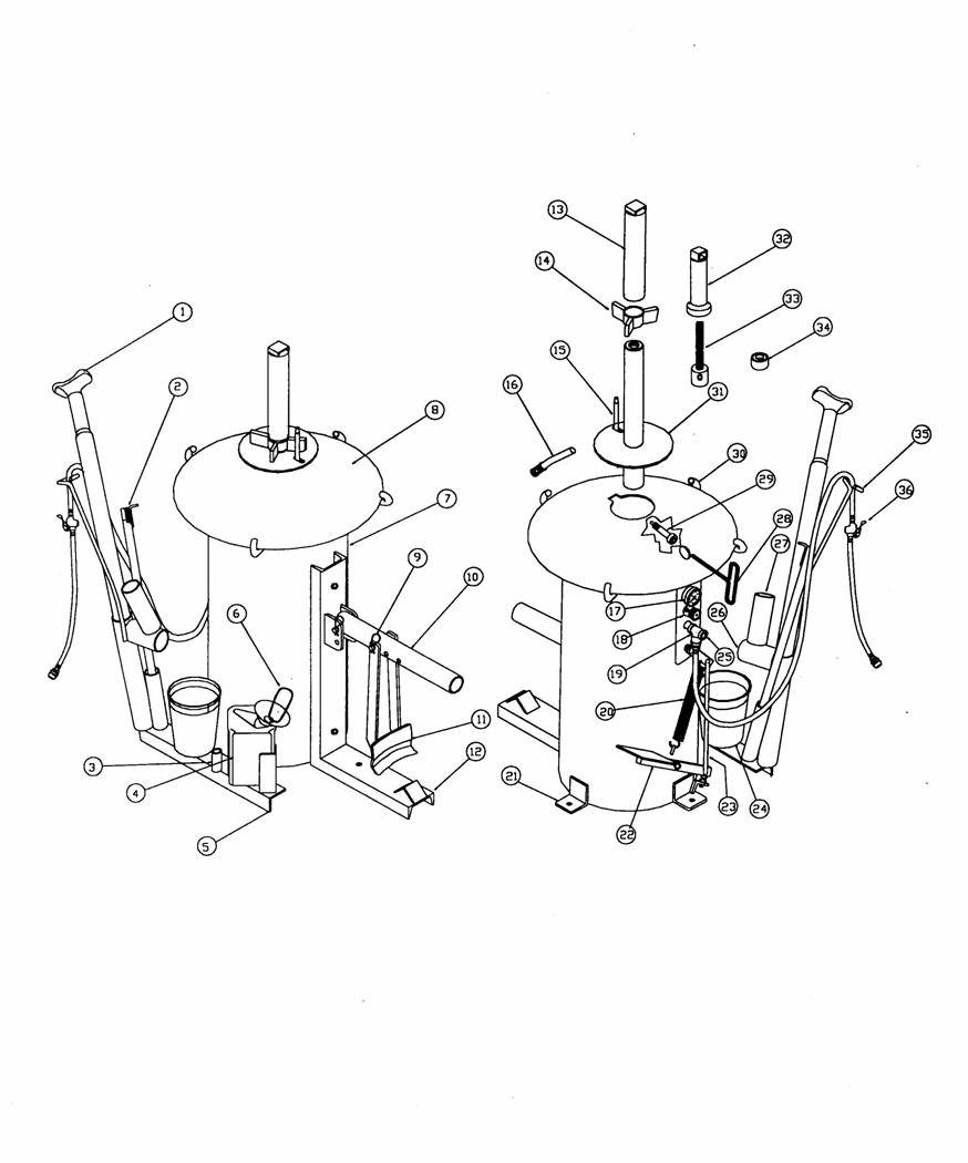 SC160 Parts Drawing